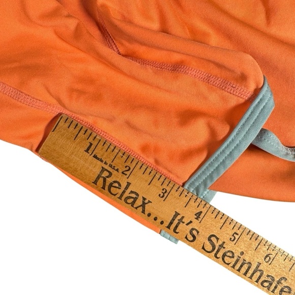 Lot Of 2 Nike Shorts Womens Small Dri-Fit Athletic Gym Running Orange Black - Picture 7 of 12